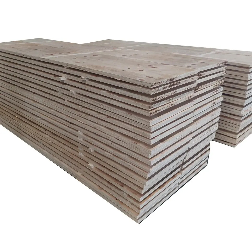 Wood Supply 27*500*3000mm Furniture Grade Radiata Wbp Glue Pine LVB LVL Plywood