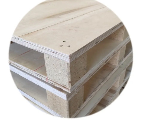 Hotselling fumigation free plywood presswood wood brick pallets